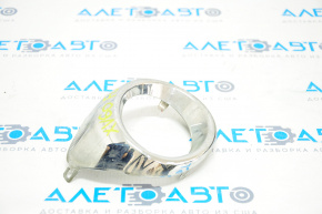 Left fog light frame Lexus ES300h ES350 13-15 pre-rest chrome, broken fastening