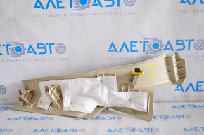 Rear pillar trim lower right Lincoln MKZ 13-15 beige