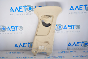 Center pillar trim upper belt right Lincoln MKZ 13-15 beige, for cleaning