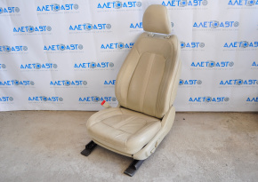 Driver's seat Lincoln MKZ 13-16 with airbag, electric, heated, beige leather,