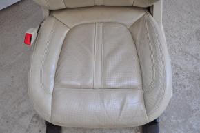 Driver's seat Lincoln MKZ 13-16 with airbag, electric, heated, beige leather,