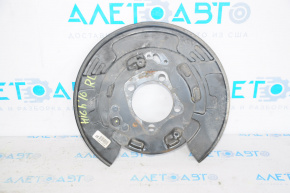 Rear left brake disc cover Toyota Highlander 14-19 without mechanism