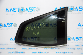 Rear right blind glass window VW Atlas 18-24 1 chrome