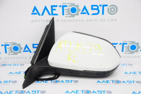 Left side mirror complete VW Atlas 18-18 10+2 pins, BSM, turn signal, white