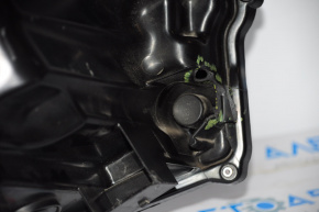 Headlight front left bare Toyota Highlander 17-19 halogen, light, crack housing, broken fastener