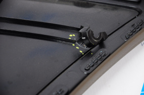 Door trim card rear left Audi A4 B8 13-16 rest, brown with beige, sedan without curtain, scratches
