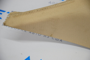 Front pillar trim upper left Audi A4 B8 13-16 rest sedan, beige, fabric tear