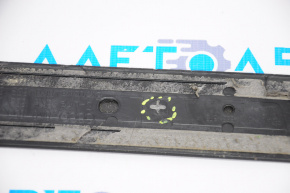 Door sill trim outer front left Audi A4 B8 08-16 sedan, black, with chrome trim, broken guide