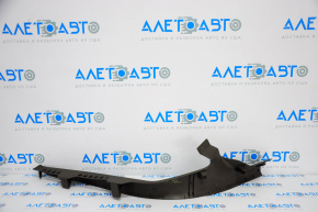 Door sill trim inner rear left Audi A4 B8 08-16 sedan, dark brown
