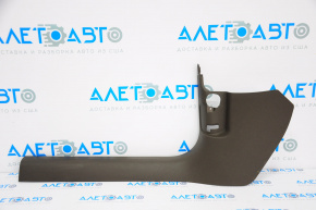 Door sill trim inner front left Audi A4 B8 08-16 sedan, dark brown