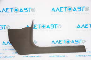 Door sill trim inner front right Audi A4 B8 08-16 sedan, dark brown
