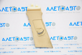 Upper center pillar trim left belt Audi A4 B8 13-16 rest sedan, beige, chemically treated