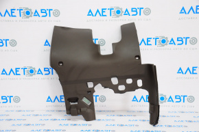 Knee pad driver Audi A4 B8 13-16 rest, brown