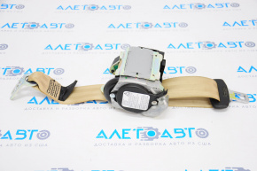 Seat belt rear left Audi A4 B8 08-16 beige
