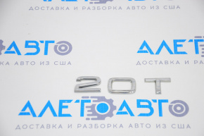 Emblem inscription 2.0T Audi A4 B8 13-16 rest sedan without dot