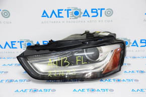 Headlight front left bare Audi A4 B8 13-16 rest xenon led