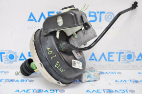 Vacuum booster Audi A4 B8 13-16 rest, guide breakage