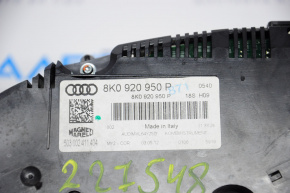 Instrument cluster Audi A4 B8 13-12 cruise 103k scratches