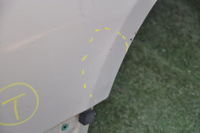 Quarter wing rear left BMW 335i e92 07-13 silver, dented