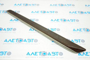 Door trim molding card rear left Lexus ES300h ES350 13-15 mahogany