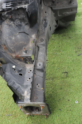 Front right quarter Lincoln MKZ 13-16 black, dented
