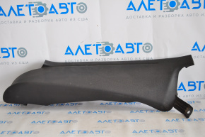 Rear pillar trim lower left VW Passat b7 12-15 USA black, scratch