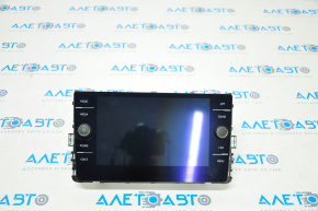 Radio tape recorder VW Tiguan 18-24 8 buttons without navigation