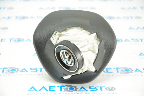 Airbag in steering wheel driver VW Tiguan 18-21 black, shot