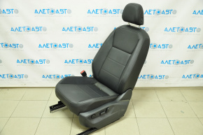 Driver's seat VW Tiguan 18-19 with airbag, electric, leather black