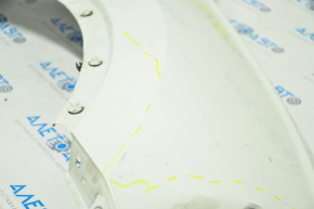 Front right wing VW Tiguan 18-22 white LC9A, dented