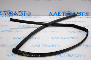 Rear left glass seal for Honda Civic X FC 16-21 4d