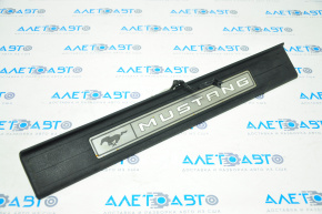 Door sill trim outer left Ford Mustang mk6 15-23 coupe, black with backlight, scratches