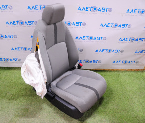 Passenger seat Honda Civic X FC 16-19 4d without airbag, mechanical, cloth gray, shot
