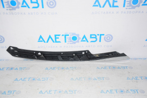 Left radiator grille molding Honda Civic X FC 16-19 chrome