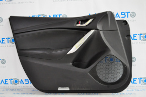 Door trim card front left Mazda 6 13-15 Touring black, scratches