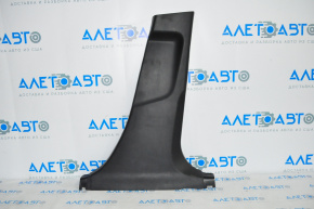 Center pillar trim lower right Mazda 6 13-17 type 1 black, crack in fastener