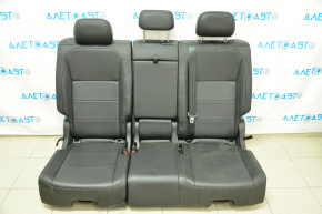 Rear row of seats 2 row VW Tiguan 18-21 leather black