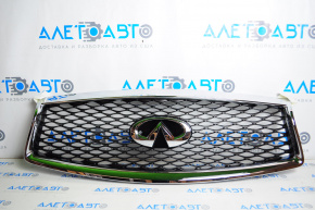 Grille grill Infiniti Q50 14-17 with badge