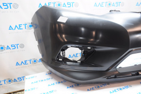 Bare front bumper Nissan Rogue 14-16 for washers