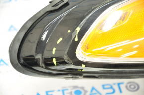 Headlight front right bare Ford Fusion mk5 13-16 chip