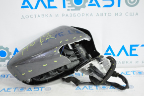 Right side mirror assembly Mazda 6 13-16 6 pins, BSM, broken housing