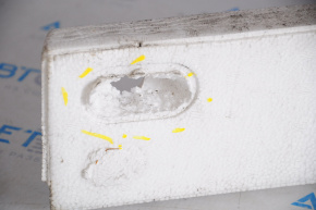 Nissan Rogue 07-15 rear bumper absorber broken, guide torn off