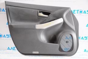Door trim card front left Toyota Prius 30 10-11 leather dark gray JBL, worn