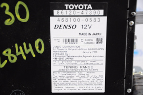 Monitor, display, navigation Toyota Prius 30 10-11 JBL, sensor does not work