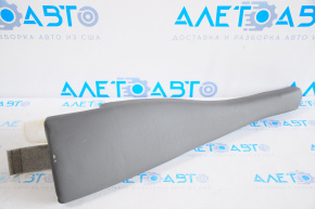 Side trim rear seats left Toyota Prius 30 10-11 leather dark gray, worn
