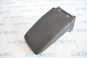 Armrest cushion for VW Jetta 11-16 USA, leather, black
