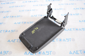 Armrest cushion for VW Jetta 11-16 USA, leather, black