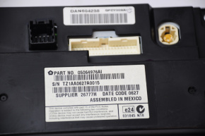 Tape recorder radio control panel Dodge Journey 11-20