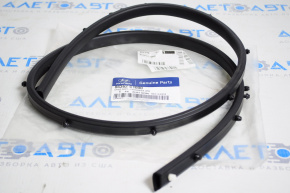 Sealing rubber bumper hood-bumper Hyundai Sonata 15-17