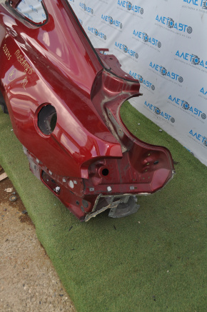 Quarter wing rear left Ford Mustang mk6 15-23 coupe, red